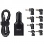 Adaptador cargador Pc portatil Trust plug&go 90W 18507 CAR USB para coche