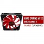 Ventilador Tacens MF12 Mars Gaming 12x12 con LED Rojos 14DB