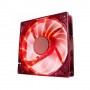 Ventilador Tacens MF12 Mars Gaming 12x12 con LED Rojos 14DB