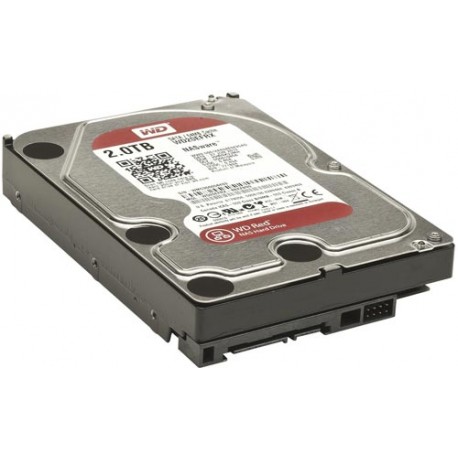 Disco duro Western Digital red WD20EFRX - disco duro - 2 TB - interno - 3,5" - SATA-600 - bufer: 64