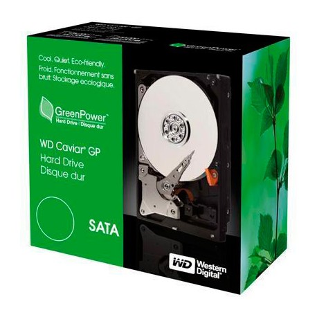 Disco duro Western Digital caviar green WD30EZRX - 3TB - interno - 3,5" - Sata-600 - bufer: 64 MB