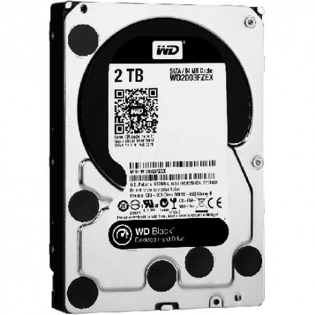 Disco duro Western Digital HDD black 2TB 3,5 Sata 6GBS 64MB WD2003FZEX