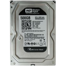Disco duro Western Digital black WD5003AZEX - disco duro - 500 GB - interno - 3,5" - Sata-600 - 7200