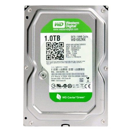 Disco duro Western Digitalcaviar green wd10ezrx - 1tb - interno - 3,5" - SATA-600 - búfer: 64 MB wd1