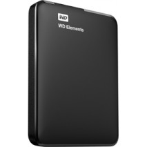 Disco duro Western Digital elements portable WDBUZG0010BBK-EESN - disco duro - 1 TB - USB 3,0