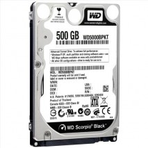 Disco duro Western Digitalblack WD5000BPKX - disco duro - 500 GB - interno - 2,5" - SATA-600 - 7200