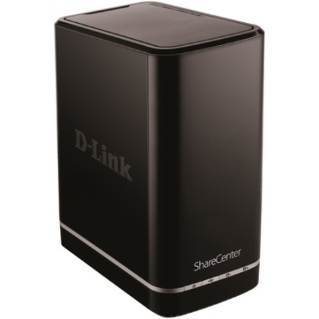 Nas D-Link sharecenter 2-bay cloud network storage enclosure dns-320l - nas - 0 GB - serial ata-300