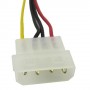 Cable Sata de 7 PIN con toma de fuente de alimentación para Sata 15 PIN de 38 cm,