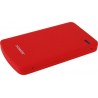 Caja disco duro Mooster 2,5" Sata - USB 3,0 / USB 2,0 red