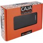 Caja disco duro Mooster 2,5" Sata USB 3,0 / USB 2,0 aluminio cepillado black MHD54-BK