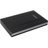 Caja disco duro Mooster 2,5" Sata - USB 2,0 - aluminio cepillado black  MHD57-BK