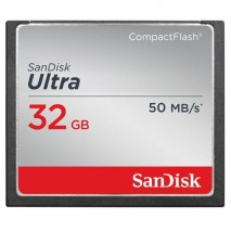 Tarjeta memoria Sandisk ultra - tarjeta de memoria flash - 32 GB - compactflash SDcfhs-032g-g46