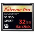 Tarjeta memoria Sandisk extreme pro - tarjeta de memoria flash - 32 GB - 1000x/1067x - compactflash