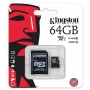 Memoria micro SD 64Gb Kingston SDC10G2/64GB clase 10 g2