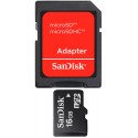 Memoria micro SD 16GB Sandisk SDSDQB-016G-B35 con adaptador SD