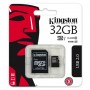 Memoria micro SDHC Kingston  32Gb clase 10 SDC10G2/32GB( adaptador microsdhc a SD incluido )