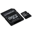 Memoria micro SDHC Kingston 16Gb clase 10 alta velocidad SDC10G2/16GB (adaptador a SD incluido)