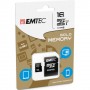 Memoria micro Sd Emtec 16 gb clase 10 ECMSDM16GHC10 con adaptador