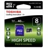 Memoria micro SD 8 gb Toshiba clase 10 SD-C008UHS1 microSDHC UHS-I