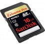 Memoria Sandisk extreme pro SD  - 16 GB - uhs class 1 - 600x/633x - SDxc uhs-i SDsdxpa-016g-x46