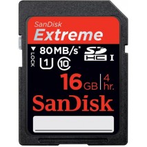 Memoria SD Sandisk Extreme 16GB SDSDXS-016G-X46
