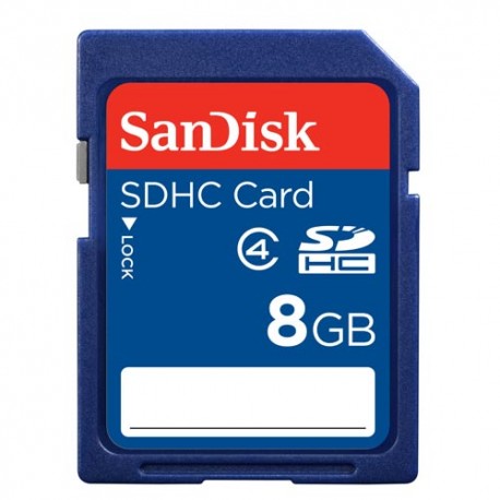 Memoria SD 8GB Sandisk SDSDB-008G-B35