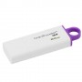 Memoria Kingston Datatraveler G4 - unidad flash USB - 64 GB - USB 3,0 - violeta DTIG4/64GB