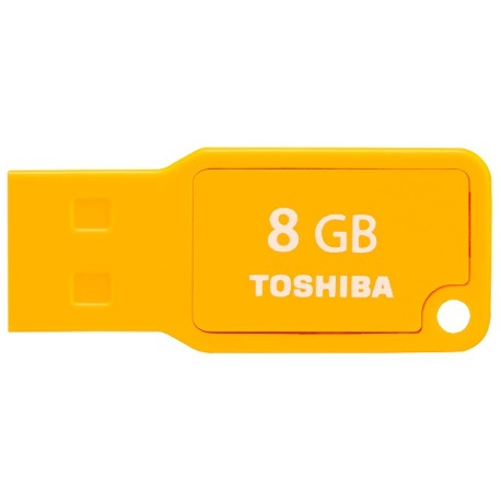 Memoria USb Toshiba 8Gb amarilla THN-U201Y0080M4