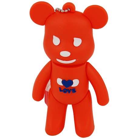 Memoria Mooster  USB 8GB TOONS orange  bear mx 105