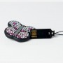 Memoria Usb 8 gb mariposa black TEC5120-08