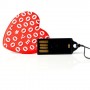 Memoria USB 8 GB corazon rojo love TEC5122-08