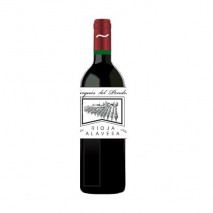 Memoria USB 8 Gb botella de vino Marques del pendrive TEC5127-08