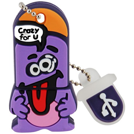 Memoria Mooster  USB 8GB TOONS crazy for u mx 155