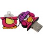 Memoria Mooster  USB 8GB TOONS violet penguin mx 162