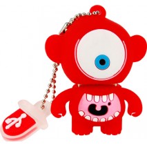 Memoria Mooster  USB 8GB TOONS cool big red eye mx 279