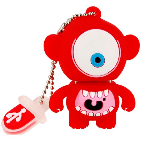Memoria Mooster  USB 8GB TOONS cool big red eye mx 279