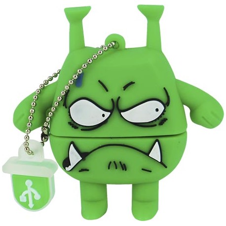 Memoria Mooster  USB 8GB TOONS angry monster  mx 287