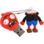 Memoria Mooster  USB 8GB TOONS ugly red zombie mx 290