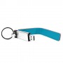 Memoria Usb 8 Gb Mooster llavero cuero rojo