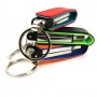 Memoria USb 8 Gb Mooster llavero cuero naranja
