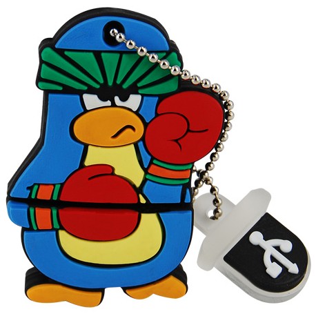 Memoria Mooster  USB 8GB TOONS boxing penguin mx 159