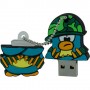 Memoria Mooster  USB 8GB TOONS  penguin warrior mx 160