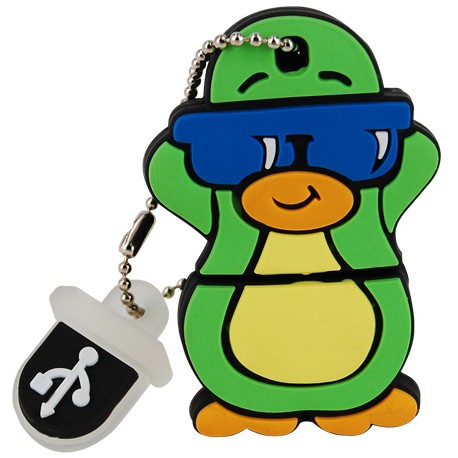 Memoria Mooster  USB 8GB TOONS  tanning penguin MX 161