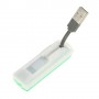 Lector tarjetas de memoria verde CR-209-X02