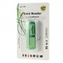 Lector tarjetas de memoria verde CR-209-X02