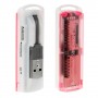 Lector tarjetas de memoria rosa CR-209-X05