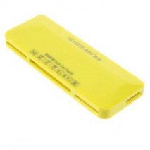Multilector de tarjetas SY-C4 amarillo