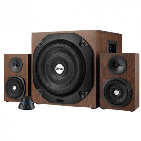Altavoces Trust Vigor 2,1 marron  20244