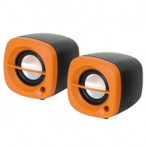 Altavoces Omega PC 2,0 OG-15 6W USB naranja