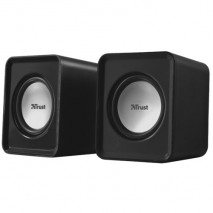 Altavoces Trust Leto 2,0 negros 19830